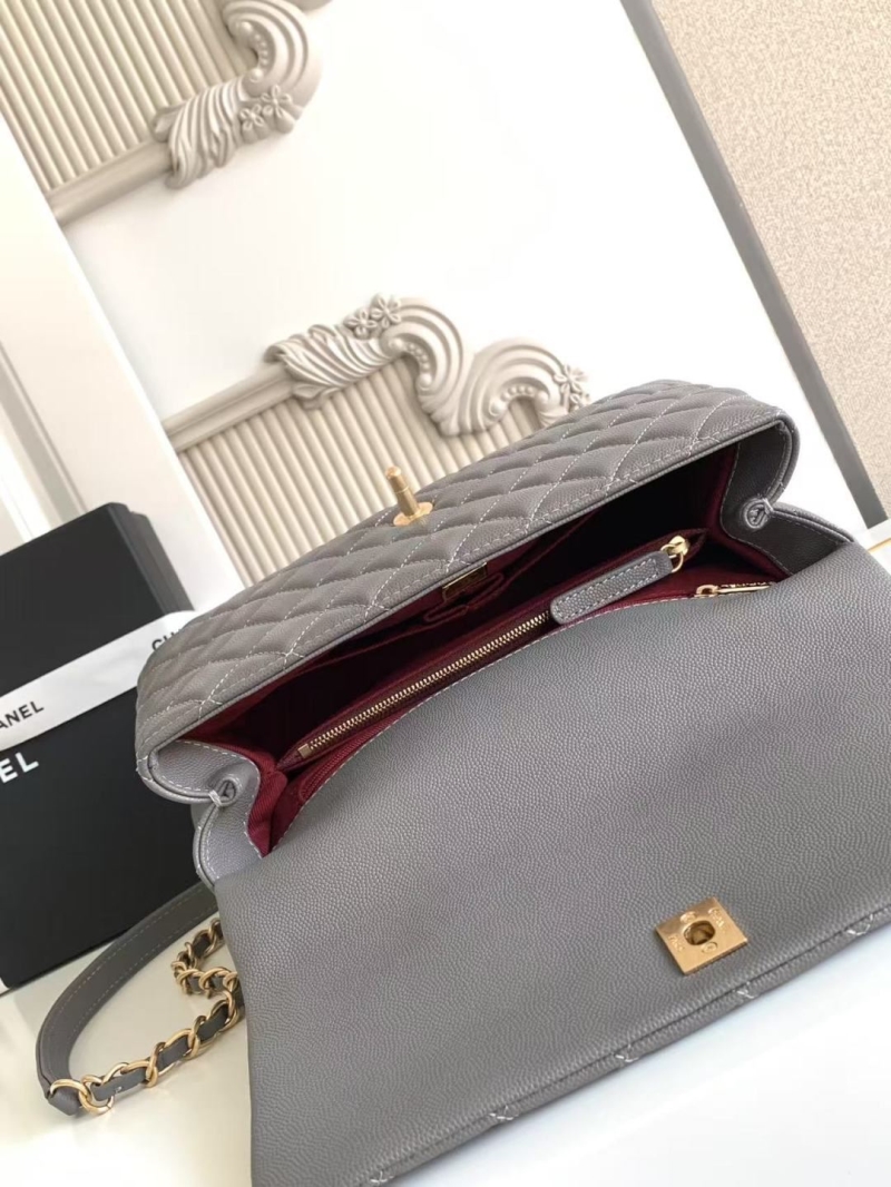 Ch**el top handle bags